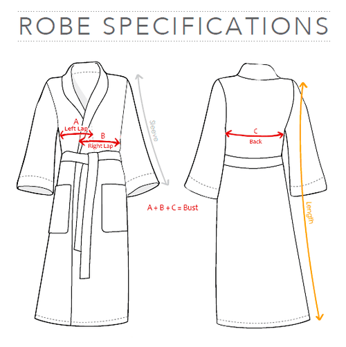 Bathrobe Size Guide: What Size of Bathrobe Is Perfect for Your Body ...